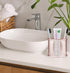 Popular Bath Sinatra Bath Shower Tooth Brush Holder | Silver Modern Classic Bath Accessories | Blush