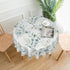 SuQKXCo 60 Inch Summer Spring Eucalyptus Leaves Round Tablecloth Tablecover Waterproof Table Cloth for Kitchen Home