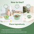 Jalopink 42oz(1250ml)) Silicone Microwave Steamer - Microwave Pot Steamer Basket Bowl for Baby Food, Vegetables
