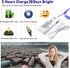 6 Pack 7Ft 20LED ZSJWL Rechargeable Fairy Lights with Remote & DIY Timer, Mini Battery String Light, Twinkle Silver