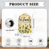 DISNIMO Sunflower Letter Blender Dust Cover - Kitchen Appliance Cover for Stand Mixer or Coffee Machine