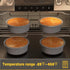 Set of 4 Silicone 5 Inch Round Cake Pans, Nonstick Smash Cake Pans for Baking Small Cakes
