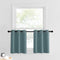 NICETOWN Short Curtains for Small Window, Blackout Portable Blinds Shades for Bedroom, Bathroom, Kitchen, 34 inch Width