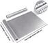 CRE8TIVE Stainless Steel Contact Paper for Kitchen Appliances 12"x80" Metallic Silver Wallpaper Peel and Stick Countertops Waterproof Oil Proof Heat Resistant Aluminum Foil for Fridge Dishwasher Stove by CRE8TIVE