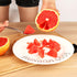 5 PCS Stainless Steel Grapefruit Spoons, Serrated Edge Utensil Set with Thick Gauge Handle for Kiwi, Dessert, Citrus