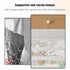 1-Pack Hanging Jewelry Organizer, 80-Pocket Dual-sided Storage for Earring, Necklace, Bracelet, Ring, White