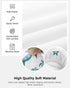 Sea Turtle Office Chair Covers, Stretchable 2 Piece Soft Decorative Computer Desk Chair Protector, Turquoise Tortoise