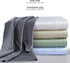 Tribeca Living BAMB300PCSTST 300 TC Rayon from Bamboo Pillow Pair, Standard, Pack of 2, Steel Grey