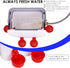 4 (2 Automatic Chicken Waterer with Float Valve Kit Hose Attachment and Poultry Water Cups, Duck Chicken Water Feeder