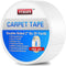YYXLIFE Double Sided Carpet Tape, 2 Inch x 20 Yards, Removable Multi-Purpose Rug Adhesive for Hardwood Floors, Outdoor