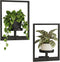 Bamworld Plant Stand Indoor Wall Decor Metal Plant Hanger Indoor Hanging Plant
