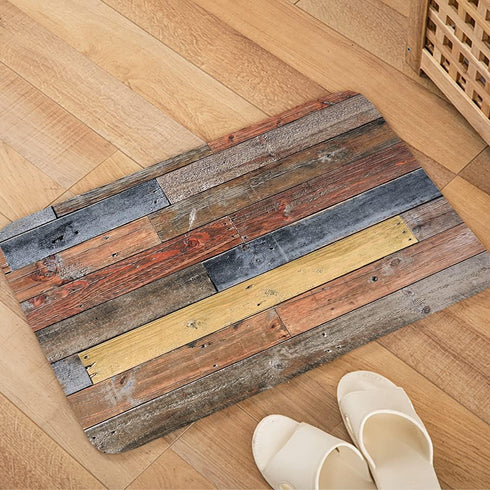 35 21 Inches WODEJIA Flannel Mat Non Slip Bedside and Living Room,Clearance MatS Absorbent Moisture Dust Forlaundry
