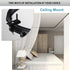 KOLAKO Accessories Kits for Flexible Bendable Ceiling Curtain Track - 12 Feet Curtain Track Rollers, Stainless Steel