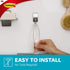 Command Bath Shower Caddy - Small Water-Resistant Adhesive, Satin Nickel, 1 lb Capacity, 1 Hook, 1 Squeegee