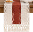 Summer 12x36 inch Socomi Boho Table Runner Farmhouse Rustic Dining Kitchen Small Macrame Woven Cotton Linen Coffee