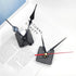 2pcs Silent Quartz Clock Movement, Long and Short Shaft with 5 Sets Hands for DIY Wall Clock