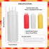 3pcs 3 (24oz, beyonday Seasoning Squeeze Bottles, Hole Ketchup Mustard Dressing Squeeze Squirt Bottles, Salad Sauce