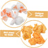 20Pcs Artificial Popcorn Resin Decoration, Popcorn Garland Model Set for DIY Earring Bracelet Necklace Accessory