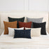 GIKKEARL 18x18 1pc Textured Boucle Pillow Covers Neutral Striped Throw Pillows Soft Modern Farmhouse Pillow Cases