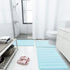 Buganda Memory Foam Bath Mat Rug 47" x 17" Ultra Soft Non-Slip Water Absorbent Machine Washable for Bathroom