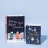 Steel Mill & Co Original Small Book-Shaped Decorative Vase, Ceramic Vases for Festive Home Decor, Cute Christmas