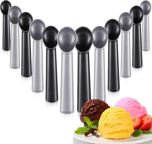 Gejoy 12 Pcs Ice Cream Scoop 7 Inch Nonstick Anti Freeze Ice