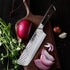 7" 7-inch Nakiri Knife - Razor Sharp Vegetable Cleaver for Kitchen | High Carbon Stainless Steel Multipurpose Asian