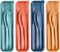 Reusable Wheat Straw Cutlery with Case, Portable Dark Utensils Set for 4 People, Eco-Friendly, Dishwasher Safe