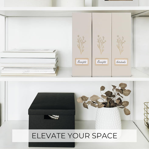 ZICOTO Beautiful Magazine Holder Set Of 3 - Sturdy File Holder to Organize Your Desk Or Shelves - The Perfect Office Storage to Effortlessly Organize Your Paperwork/Files, Magazines, Books Or Binders