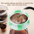 Paperless Travel Camping Pour Over Coffee Maker with Stainless Steel Filter, Collapsible Travel Pour Over Coffee Dripper Kit, Silicone Backpacking Coffee Maker Single Serve Pour Over