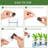 LANVRION IG201Hydroponic 50 Pack Grow Sponges, Seed Starter Pods Root Growth Sponges Eco-Friendly PH Balanced Square