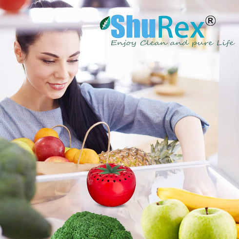 Produce Freshness Preserver Saver, Ethylene Gas and Odor Absorber for Refrigerator (12 Refill Sachets)