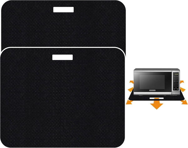 Heat Resistant Mat for Air Fryer, 2 Pcs 15 * 18 in Sliding Caddy Countertop Protector Mat for Most XL Air Fryers