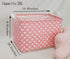 Women's Day Storage Basket, Pink Collapsible Laundry Organizer Bin for Home/Dorm/Kitchen/Pet/Office Decor