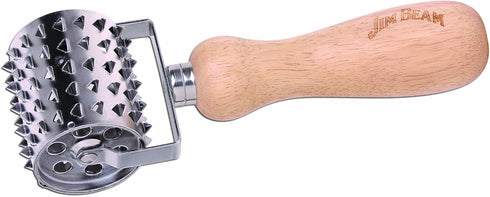 Style Asia Jim Beam JB0150 Vintage Style Rolling Meat Tenderizer, Silver
