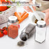 DWTS DANWEITESI Large Salt and Pepper Shakers Set, Cute Farmhouse Kitchen Spice Jars with Stainless Steel Lid