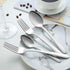 Pleafind 36-Pcs Dinner Spoons Set, 7.4 Inch Stainless Steel Silverware, Mirror Polished Spoons for Home & Kitchen