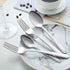 Pleafind 24-Pcs Silver Dinner Spoons Set, 7.4 Inch Stainless Steel Silverware for Home, Kitchen, Restaurant, Dishwasher