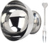 Pssopp Dessert Bowls with Forks, Stainless Steel Milkshake Cup, Medium Snack Dish for Ice Cream