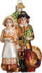 Old World Christmas Pilgrim Thanksgiving Glass Blown Ornaments for Tree
