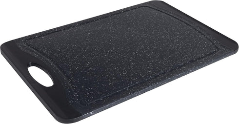 Kitchen Details Large Granite Look Cutting Board, Black