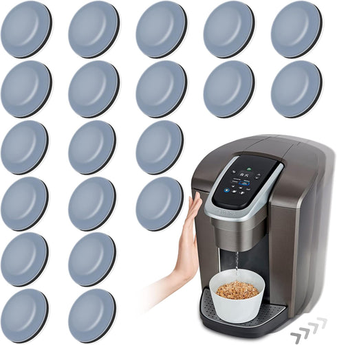 20 PCS Appliance Sliders for Kitchen Appliances, Self-Adhesive Small Kitchen Appliance Slider for Coffee Maker, Air