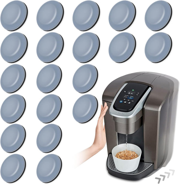 20 PCS Appliance Sliders for Kitchen Appliances, Self-Adhesive Small Kitchen Appliance Slider for Coffee Maker, Air