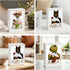 funny santa 3 Cute Animal Tissue Box Holder with Light and Inserts, Creative DIY Photo Animal Bib Tissue Box Cover
