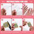 10PCS Double-Sided Acrylic Keychains: Blank Photo Keyrings, Split Ring, Clear DIY Craft Picture Holder for Family &