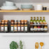 RCHYFEED Pull Out Spice Rack Organizer - Heavy Duty Slide Out Spice Organization for Kitchen and Pantry Cabinets