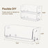 Closet 2 HBlife Clear Acrylic Kids Shoe Rack Baby Toddler Shoe Storage Organizer for Floor Entryway Bedroom, Tier