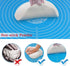 Silicone Baking Mat for Pastry Rolling Dough, 19.7" x 15.7", BPA Free Non-Stick Blue Baking Supplies