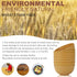 Homienly Cereal Bowl Set, Lightweight Unbreakable Wheat Straw Fiber Bowls, Yellow, 26 OZ