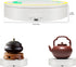 5.9" 11lb (5.9"white) Rotating Display Stand with USB Power Cable, Mute Rotating Turntable Load, Adjustable Speed